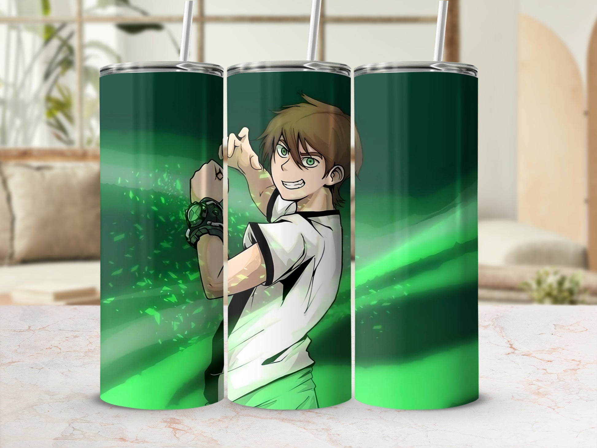 Animated Hero Character Tumbler Cup for Fans