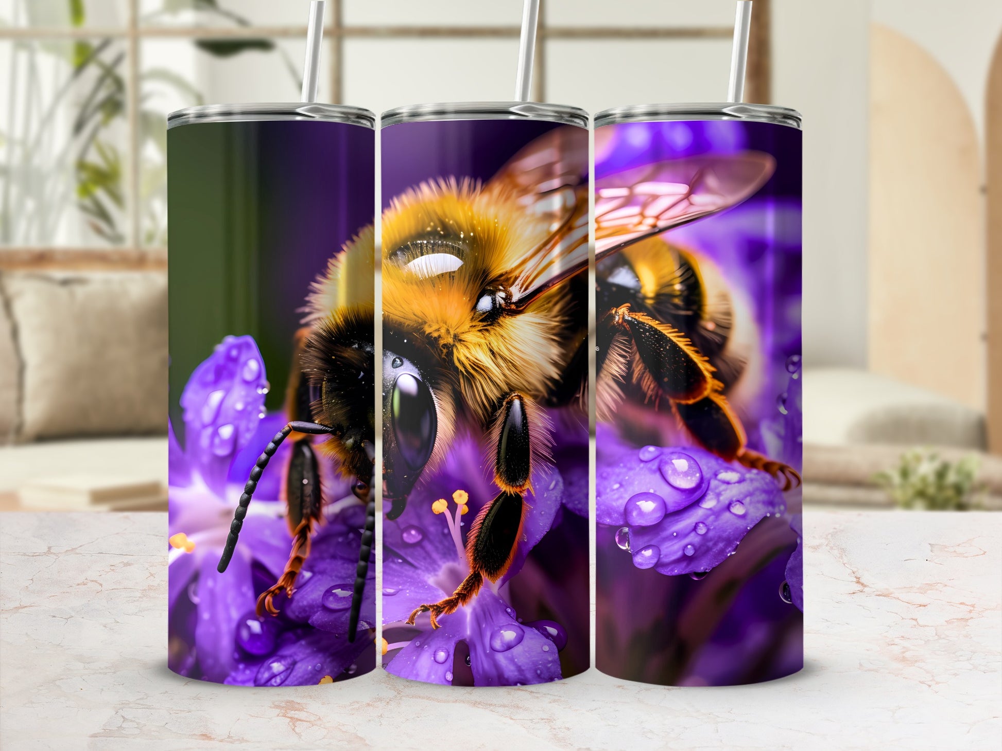 Majestic Bee Purple Flower Water Drops Tumbler
Bee, Purple Flower, Water Drops, Bumblebee, Floral Design, Nature Inspired, Insect Art, Garden Lover, Vibrant Colors, Wildlife Tumbler, Spring Theme, Summer Drinkware, Honey Bee, Botanical Art, Unique Gift, Tumbler Cup, Drinkware Item, Water Bottle, Stainless Tumbler, Purple Floral