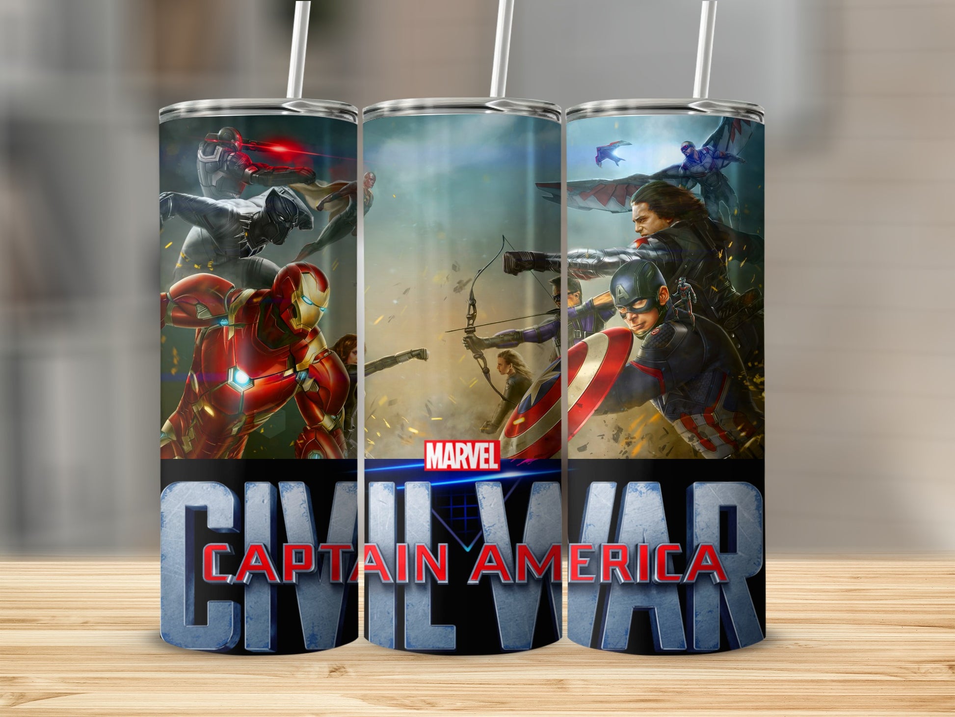 Marvel Civil War Captain America Tumbler product type