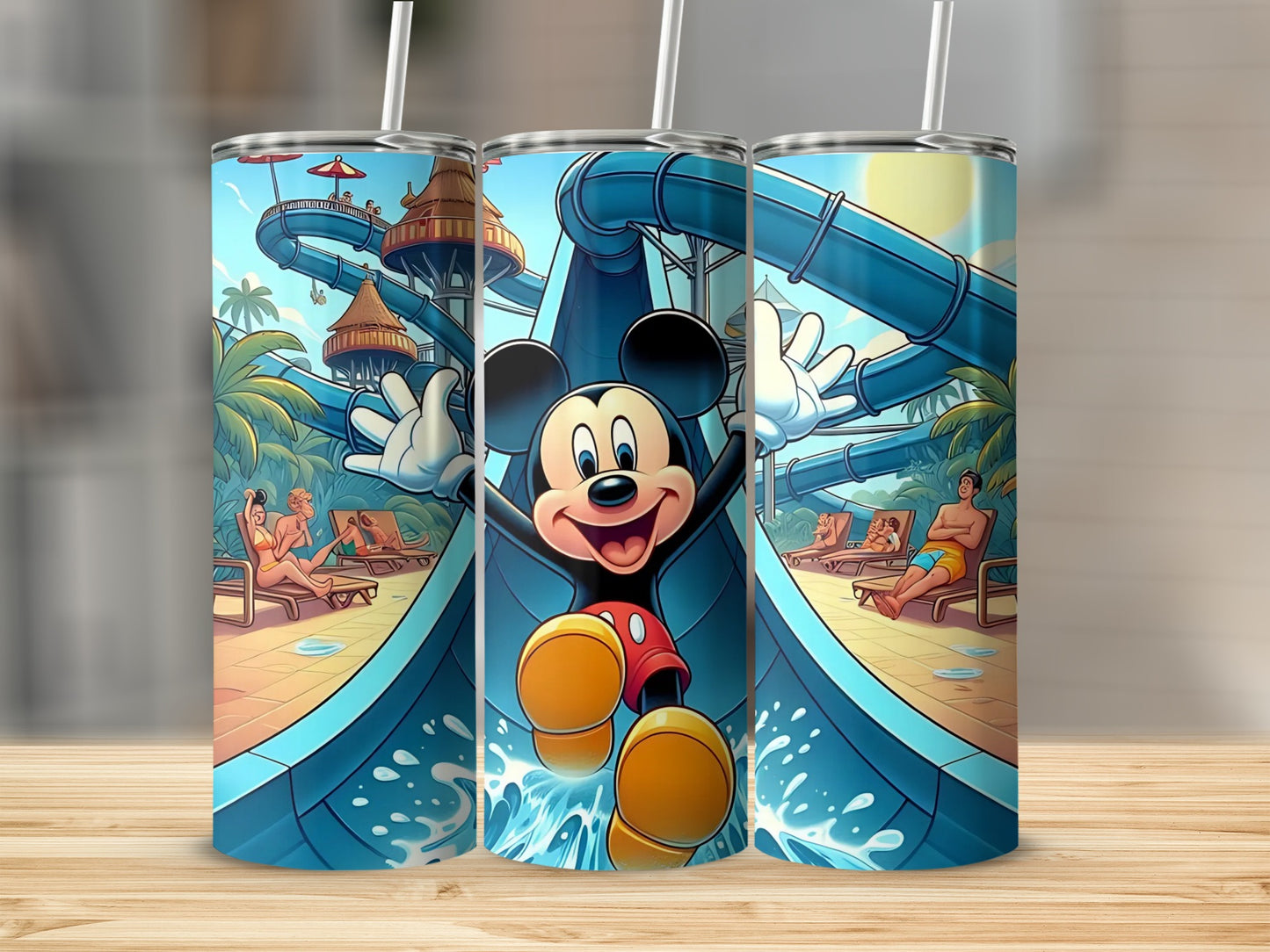 Mickey Mouse Water Park Tumbler for Kids and Adults