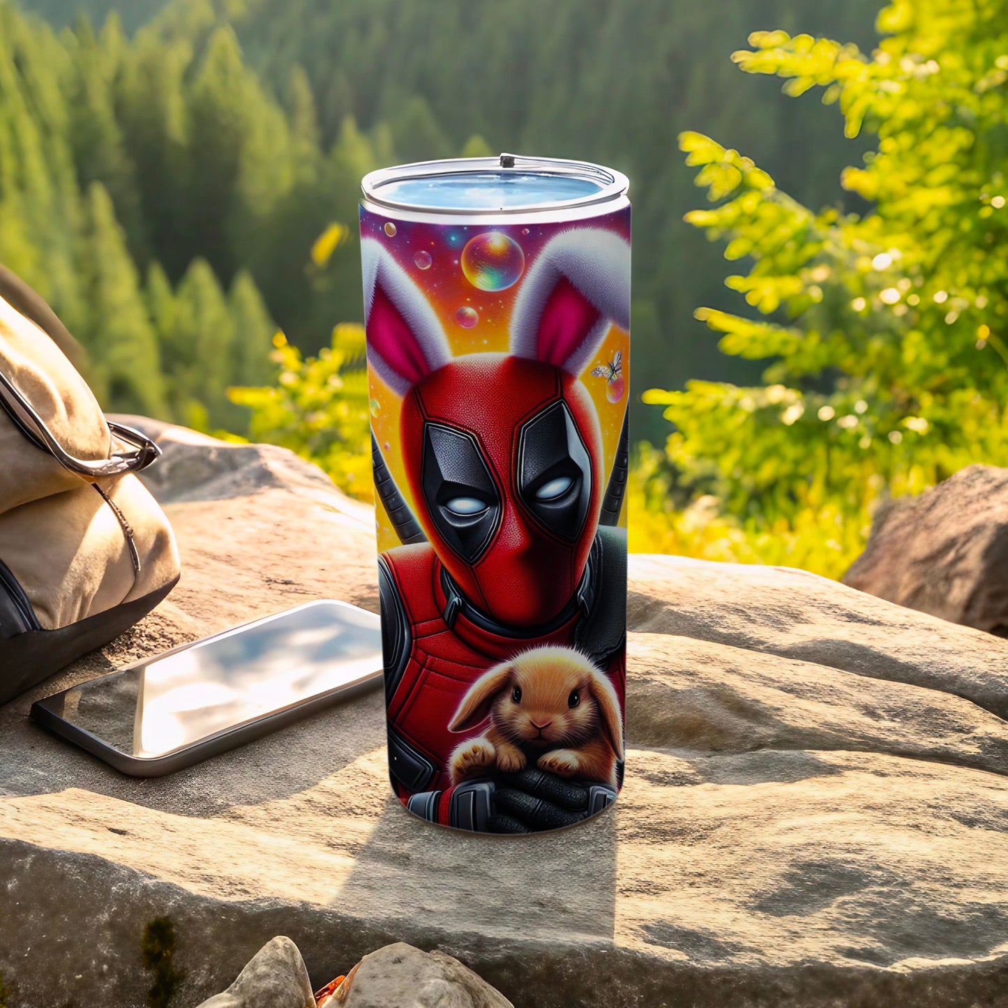 Deadpool Bunny Ears Small Rabbit Tumbler product type