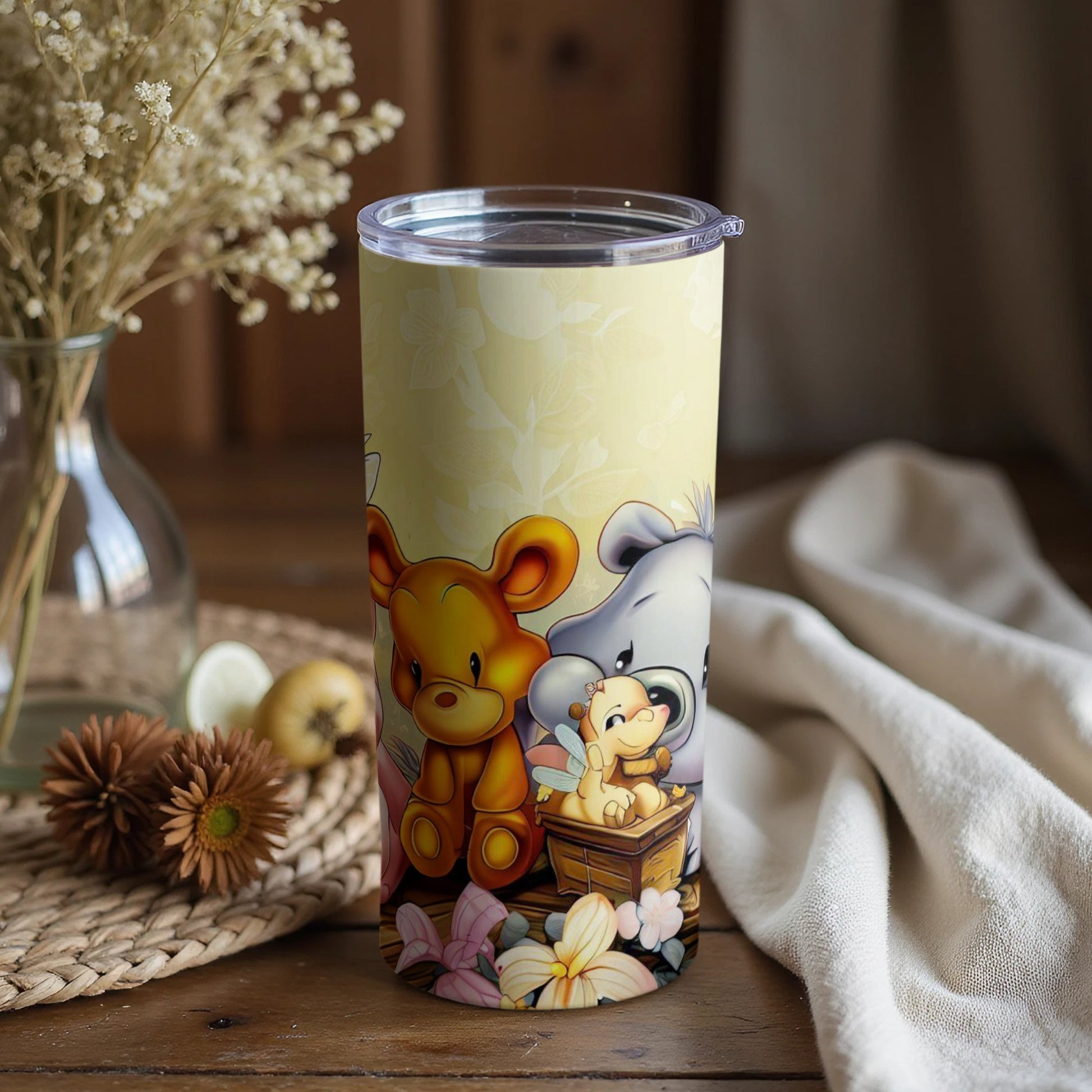 Adorable Animal Friends Tumbler for Your Drinks