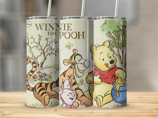 Winnie the Pooh Tumbler Set with Classic Characters