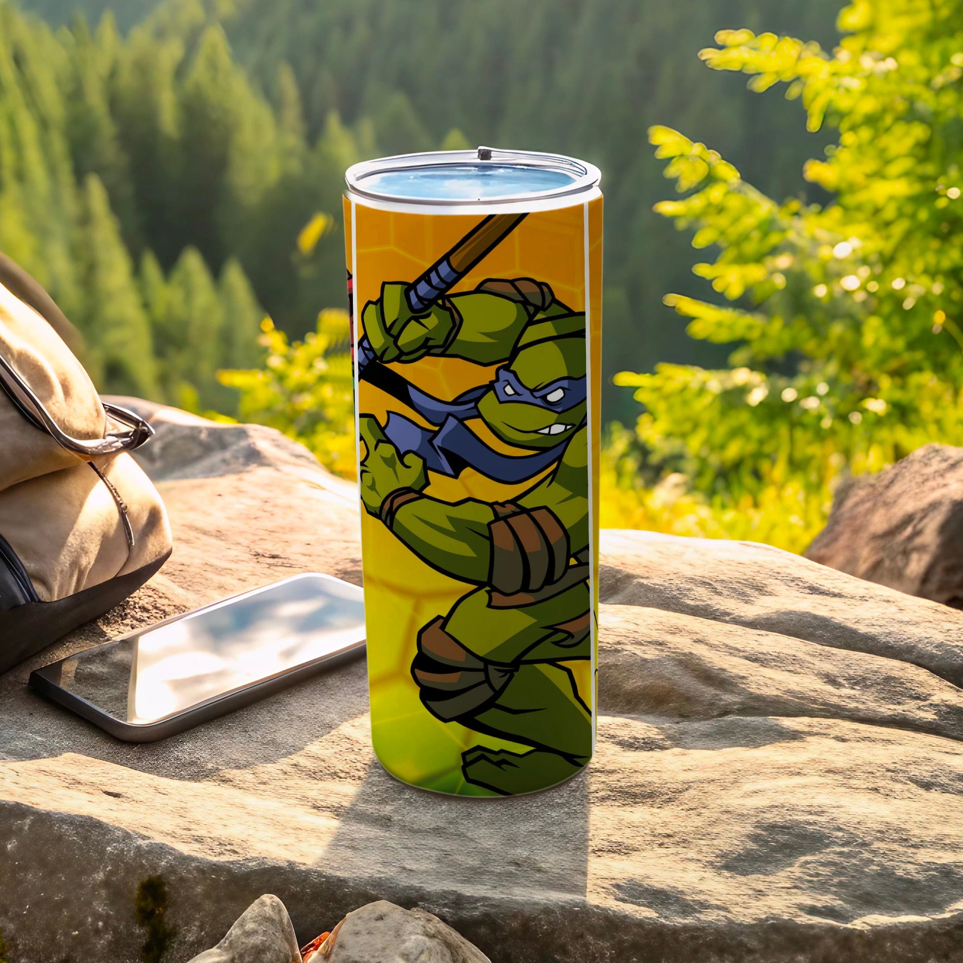 Cartoon Ninja Turtle Stainless Steel Tumbler for Drinks