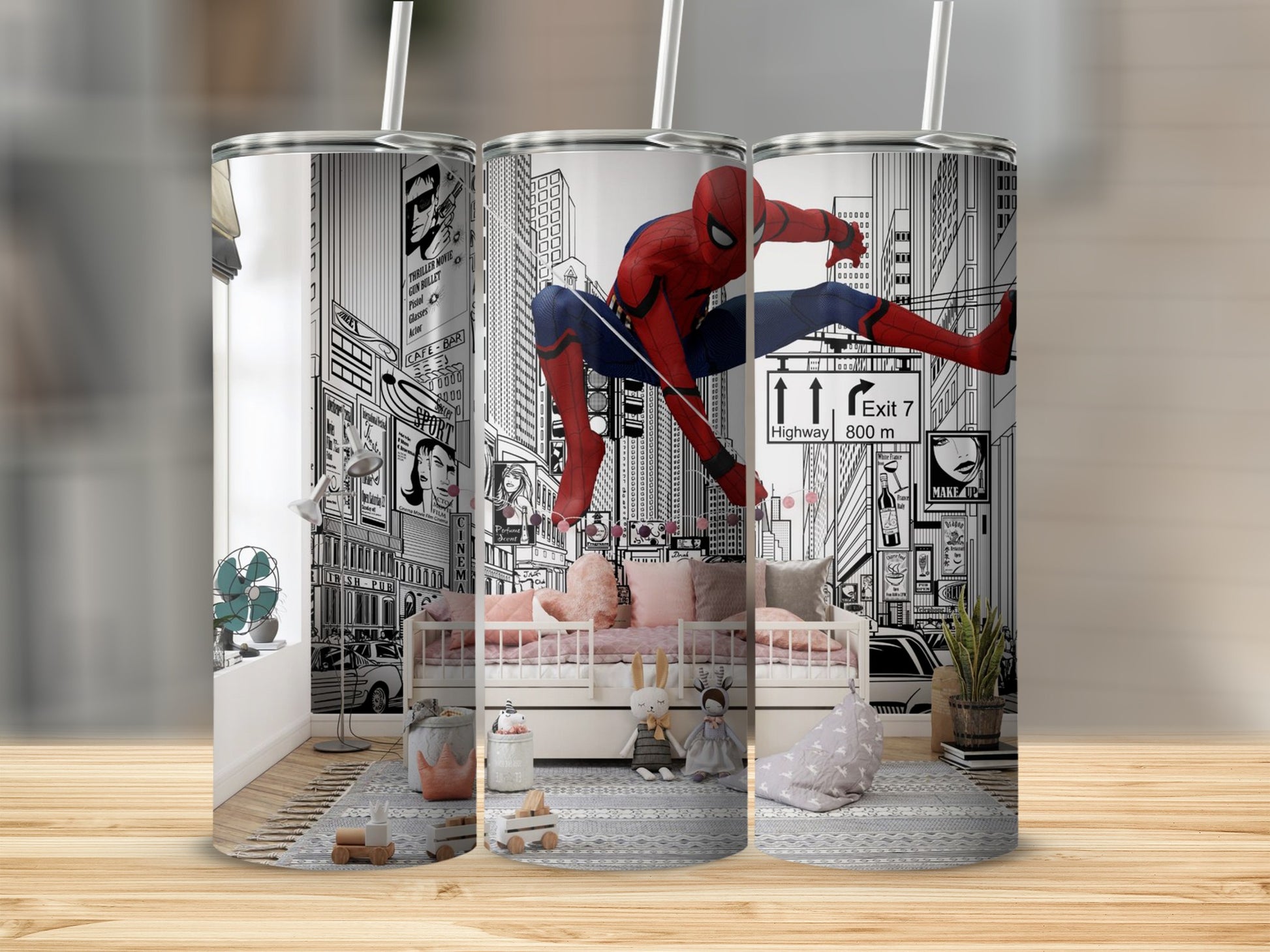 Spider-Man High-Rise Adventure Tumbler