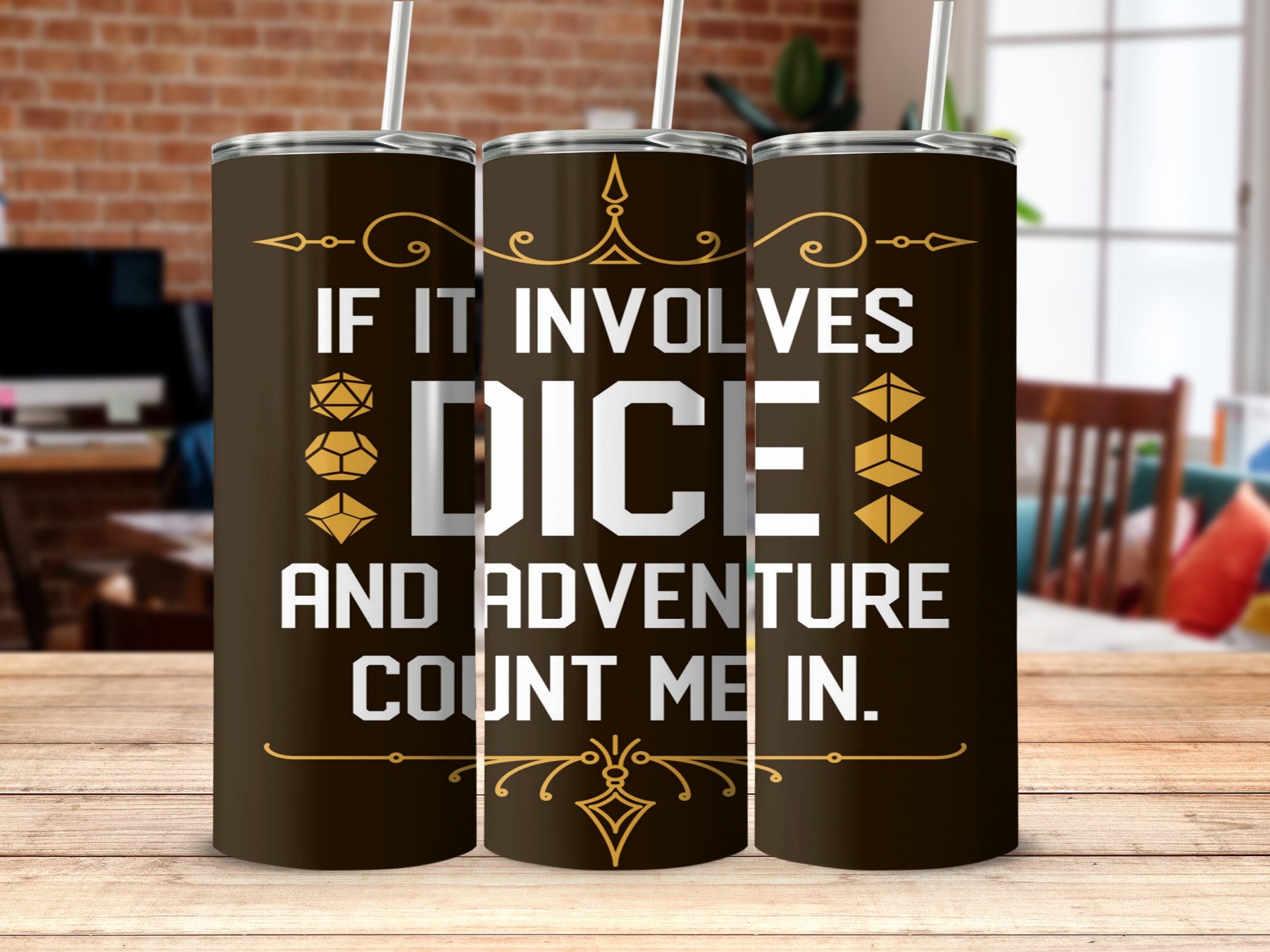 If It Involves Dice and Adventure Count Me In product
