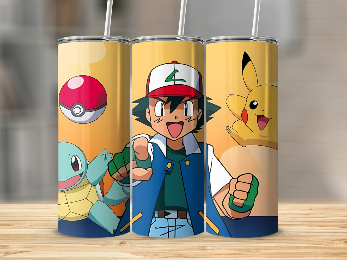Animated Hero and Friends Themed Drinkware Collection