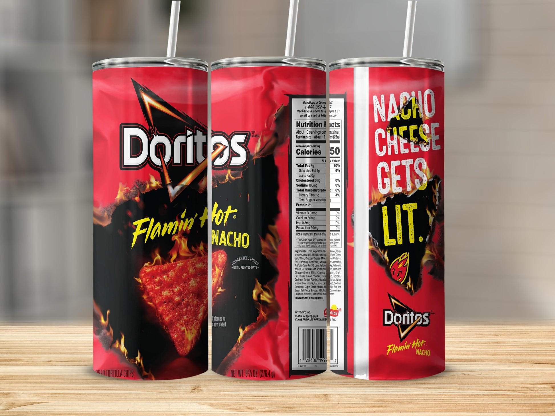 Doritos Flamin' Hot Nacho Cheese Gets Lit Tumbler product type
