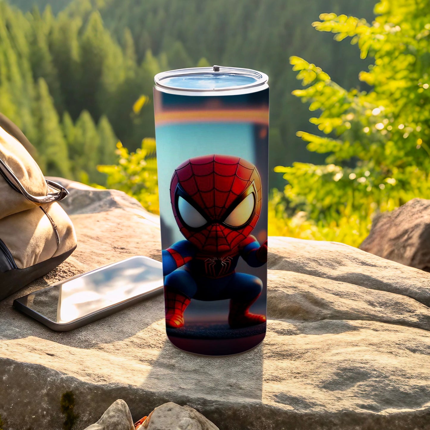 Kid Spider Superhero Insulated Tumbler for Travel