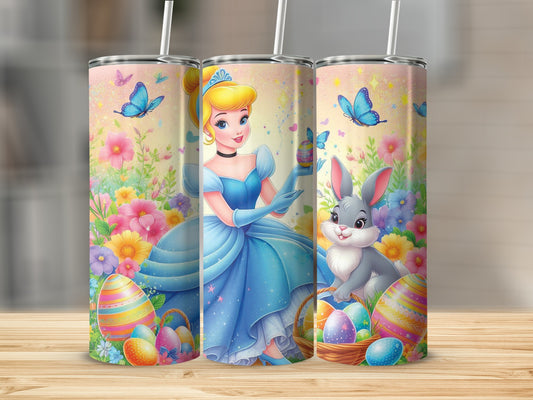 Cinderella Princess Easter Bunny Eggs Flowers product type