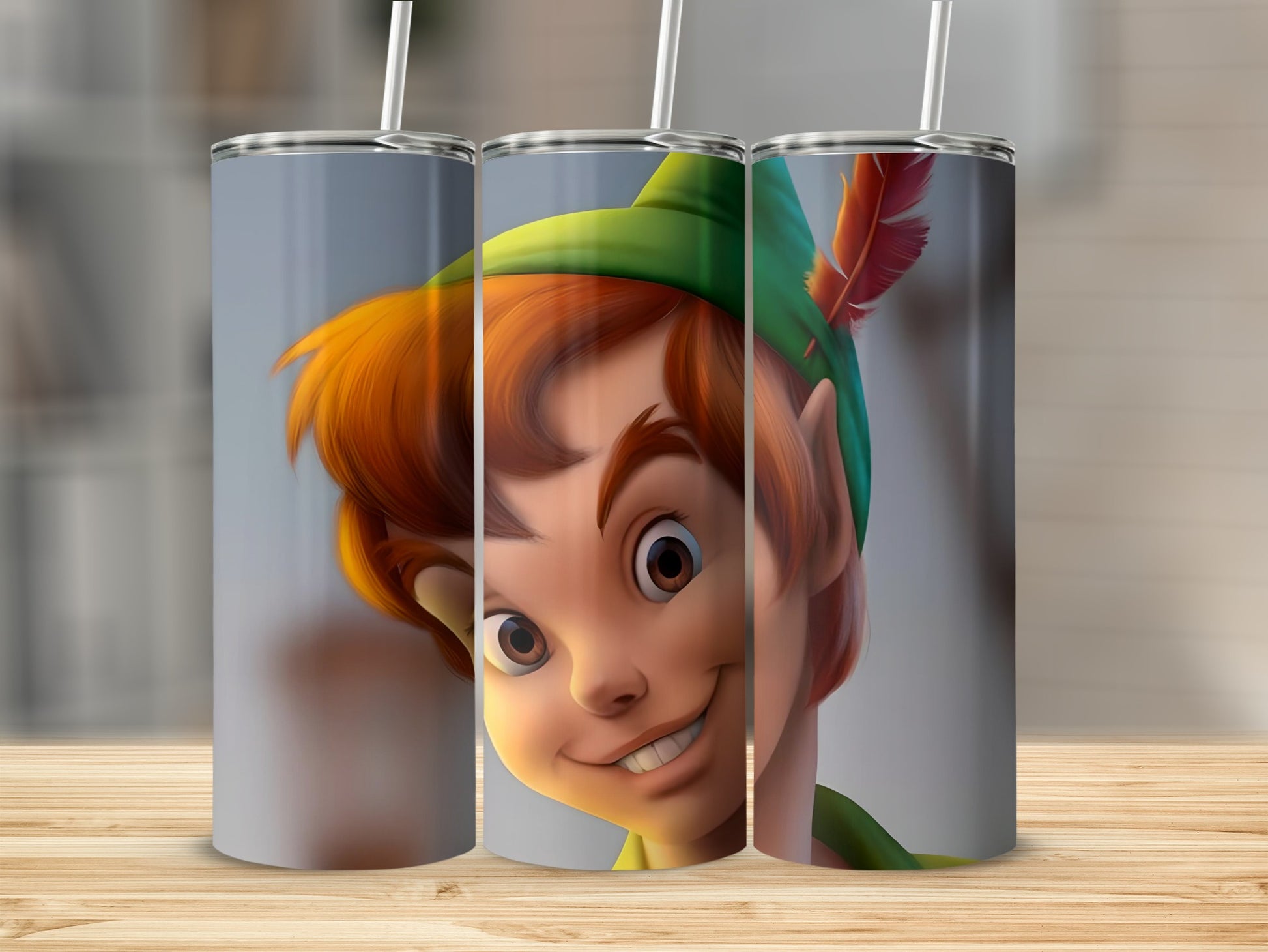 Cartoon Character Stainless Steel Tumbler Flask