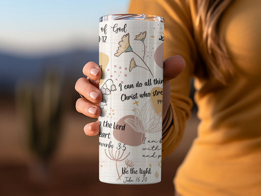 Inspirational Scripture Quotes Design Tumbler
