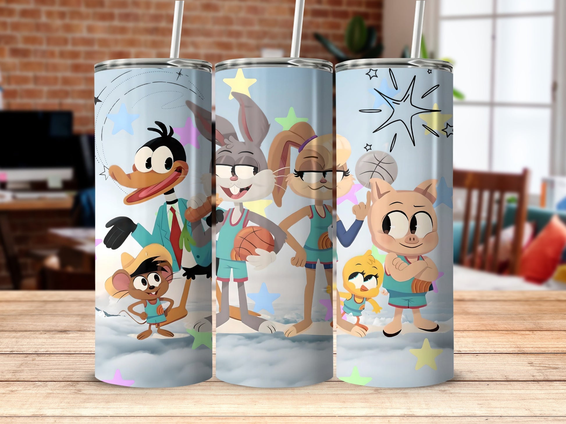 Cartoon Characters Themed Insulated Tumbler Cups