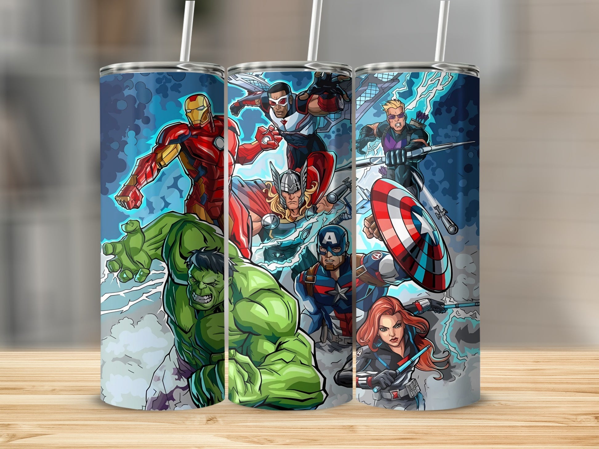Marvel Superheroes Stainless Steel Tumbler 20oz Cup