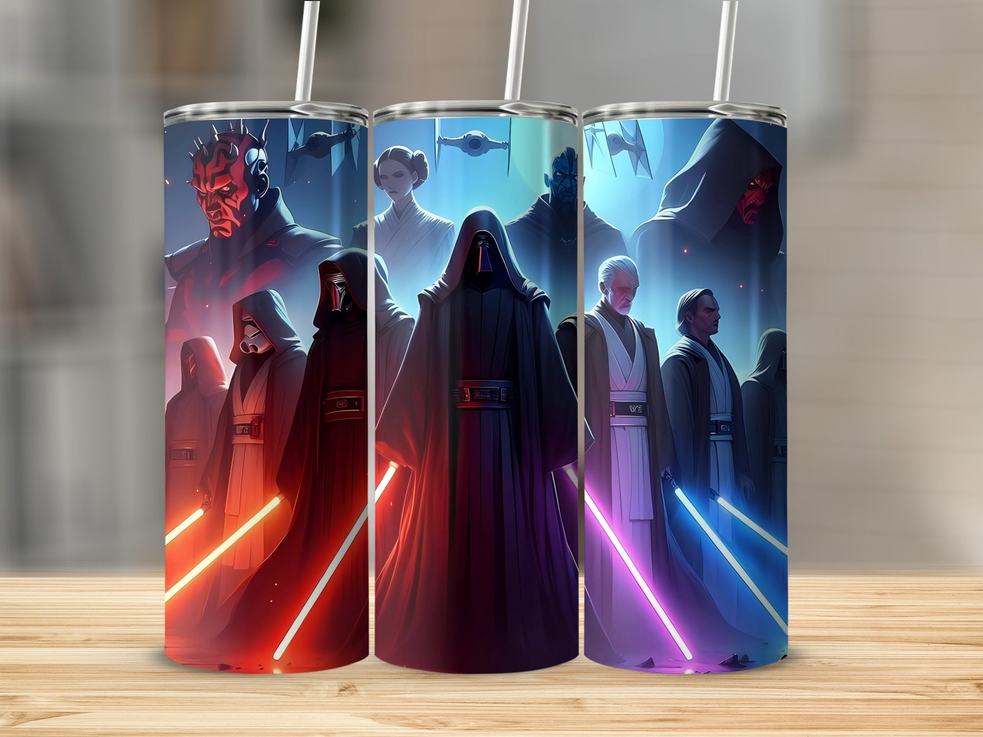Star Wars characters lightsabers heroes villains product type