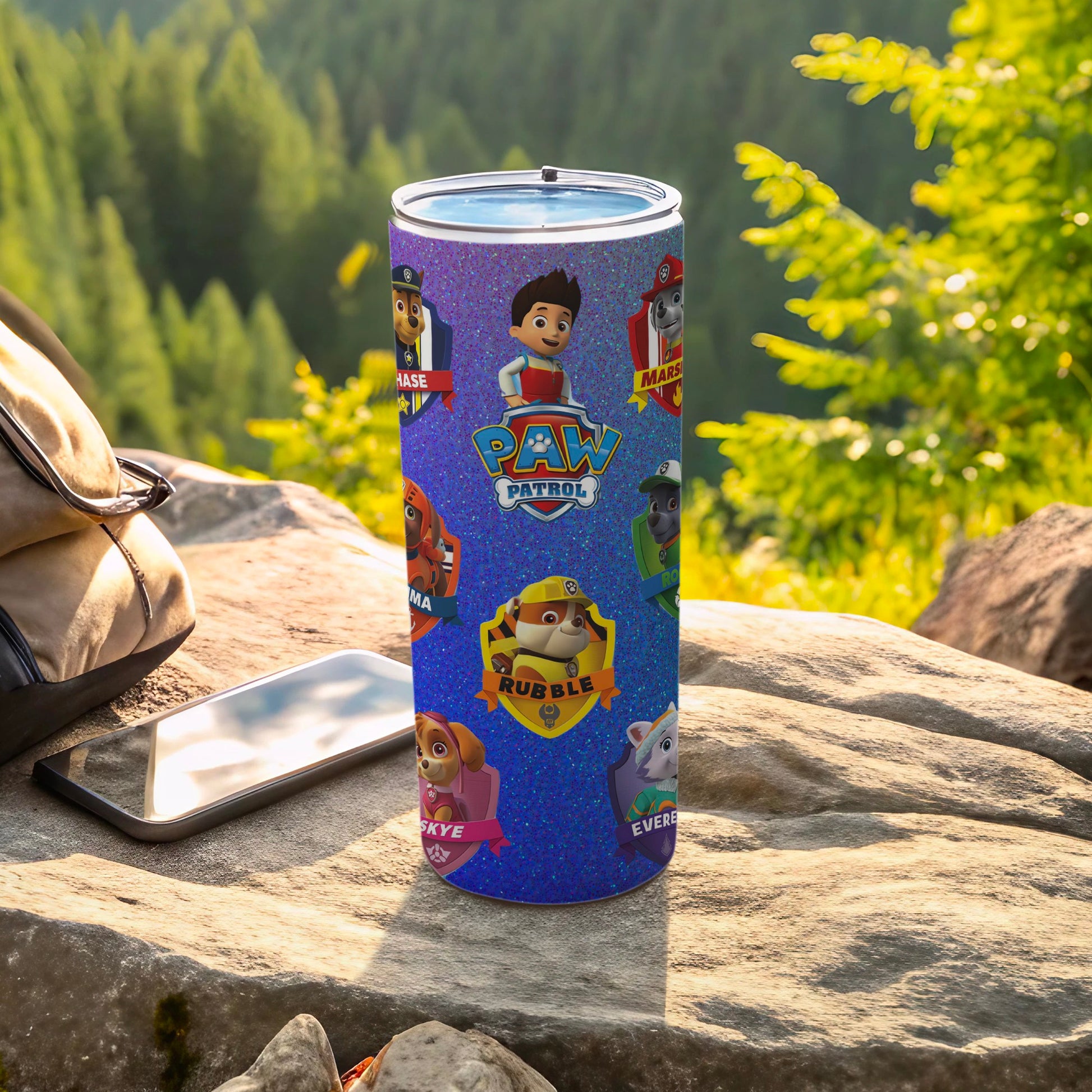 Paw Patrol Character Print Colorful Tumbler