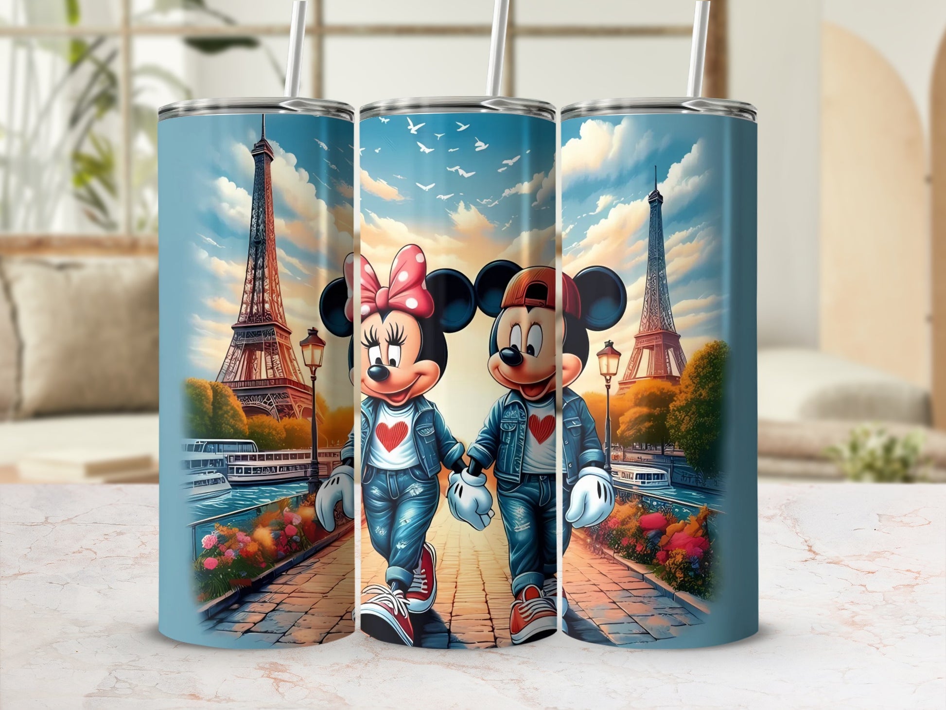 Eiffel Tower Themed Mickey and Minnie Product