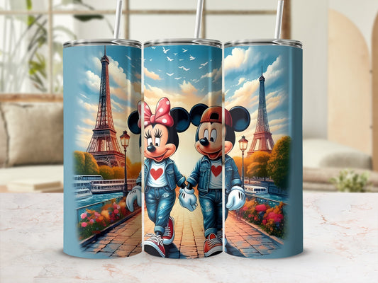 Eiffel Tower Themed Mickey and Minnie Product