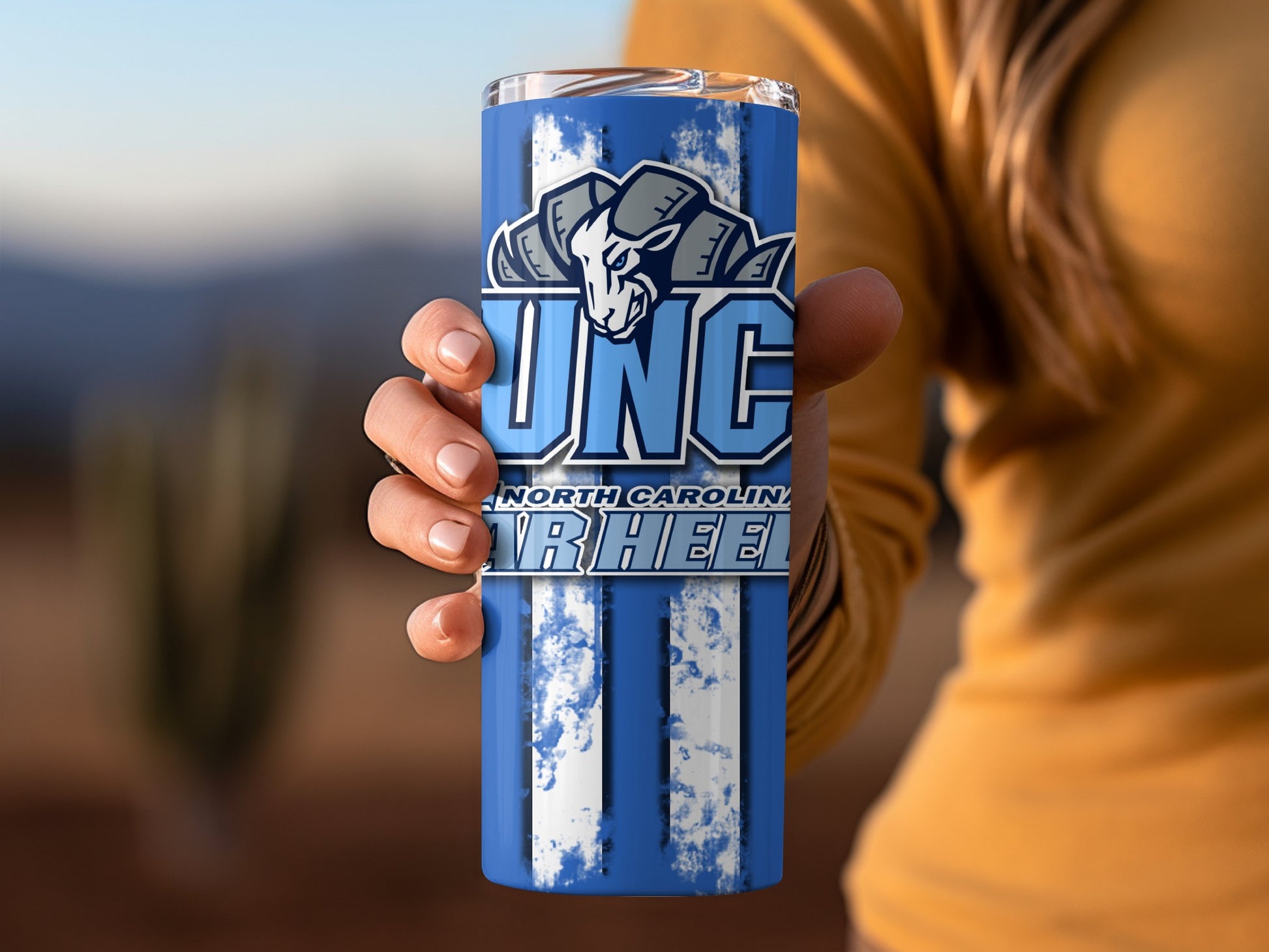 North Carolina Tar Heels Insulated Travel Tumbler