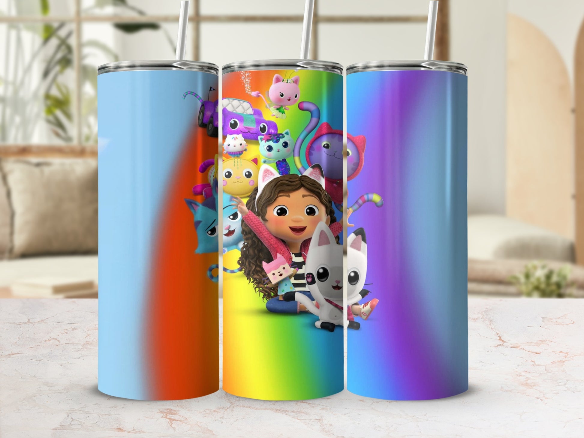 Colorful Animated Characters Design Tumbler