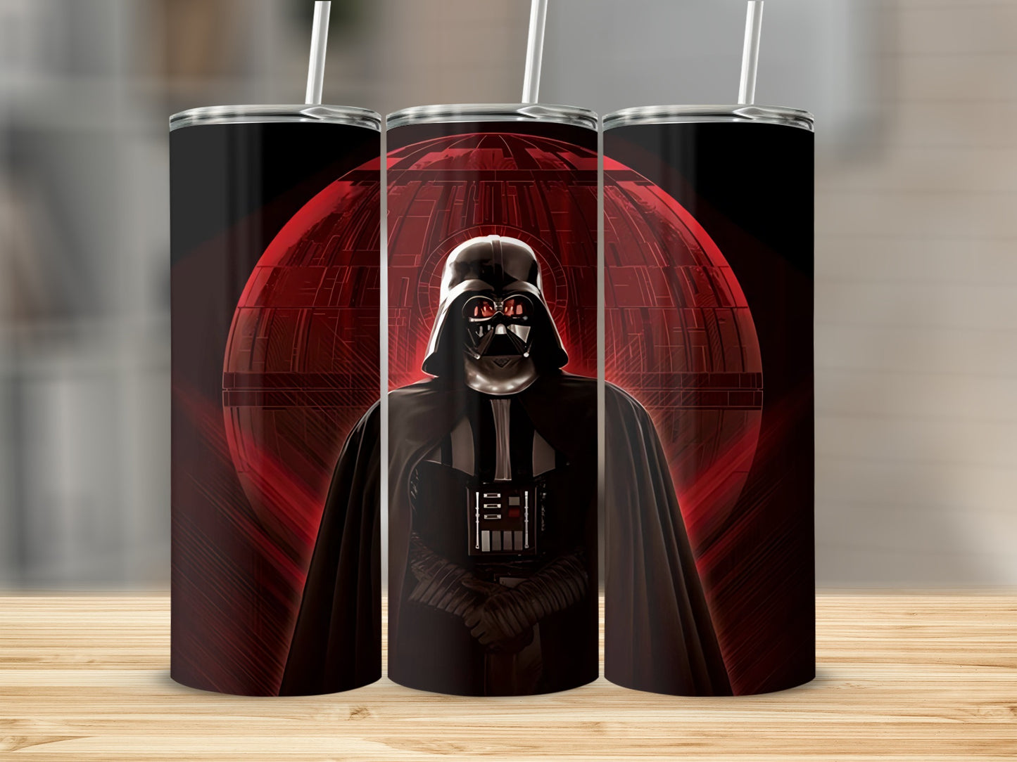 Darth Vader Death Star Red Background Villain product type