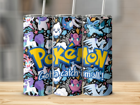 Pokemon Gotta Catch 'Em All Travel Tumbler Cup