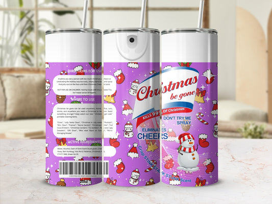 Christmas Be Gone Spray Kills 99 Percent Of Christmas Cheer