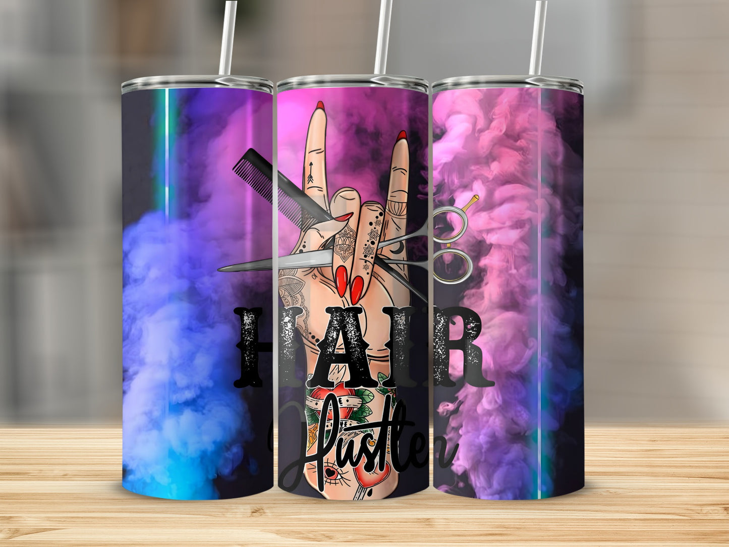 Hair Hustler Tumbler for Stylish Beverage Holders