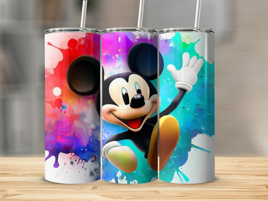Colorful Mickey Mouse Design Tumbler Product