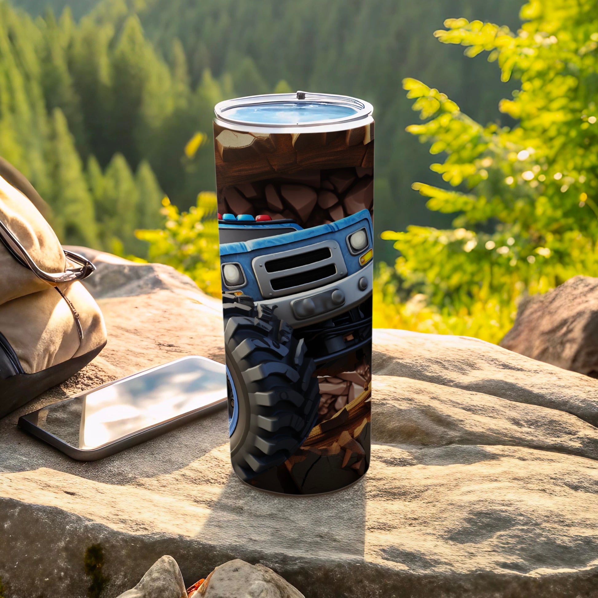 Off-road Adventure Truck Insulated Tumbler Cup