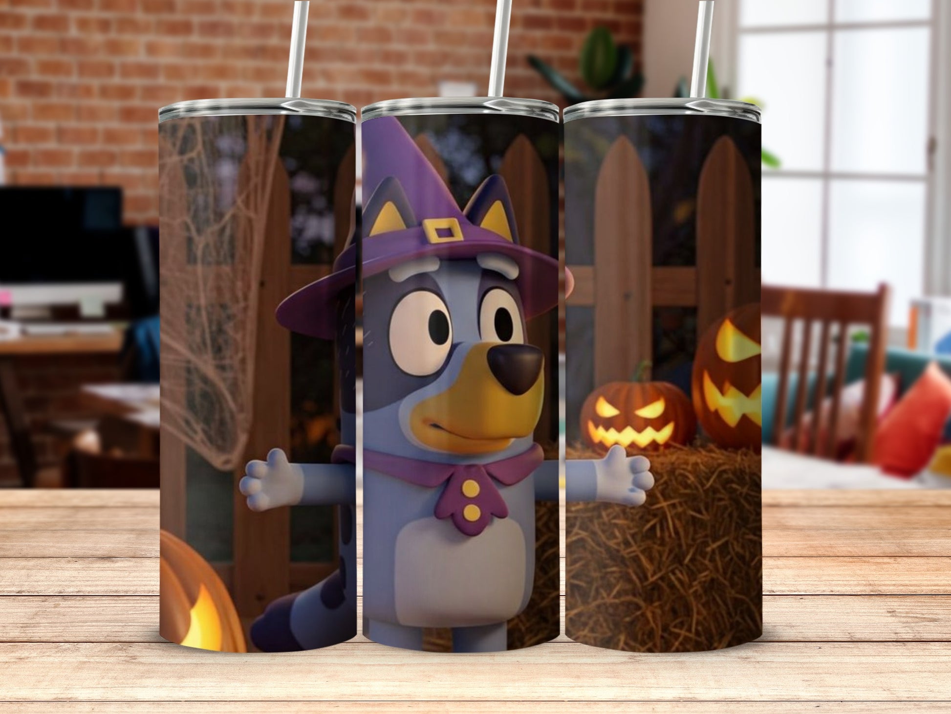 Bluey Witch Halloween Tumbler product type