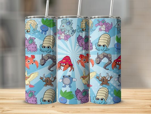 Fun Cartoon Animal Characters Insulated Tumbler