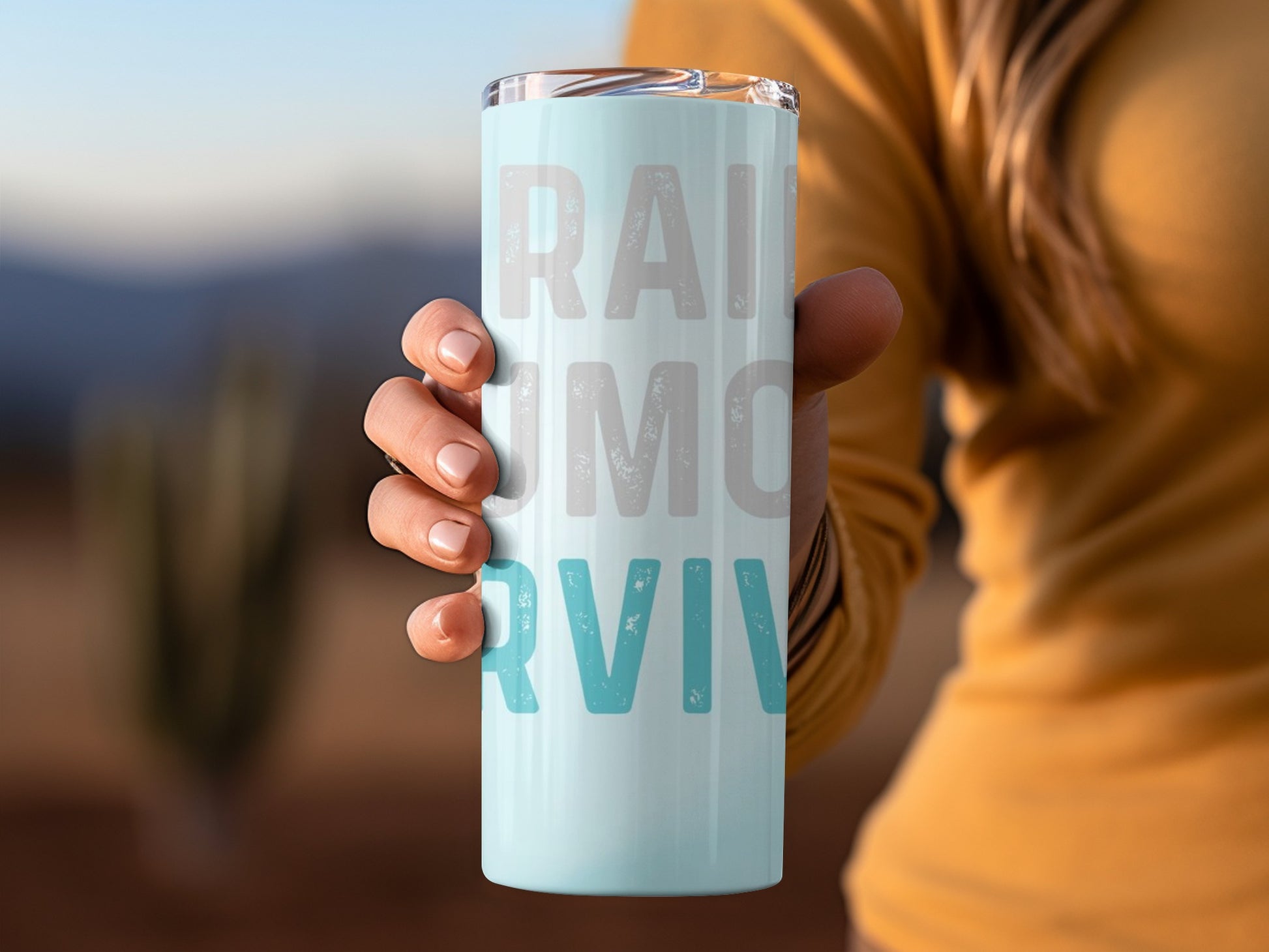 Inspirational Quote Insulated Tumbler Drinkware Product