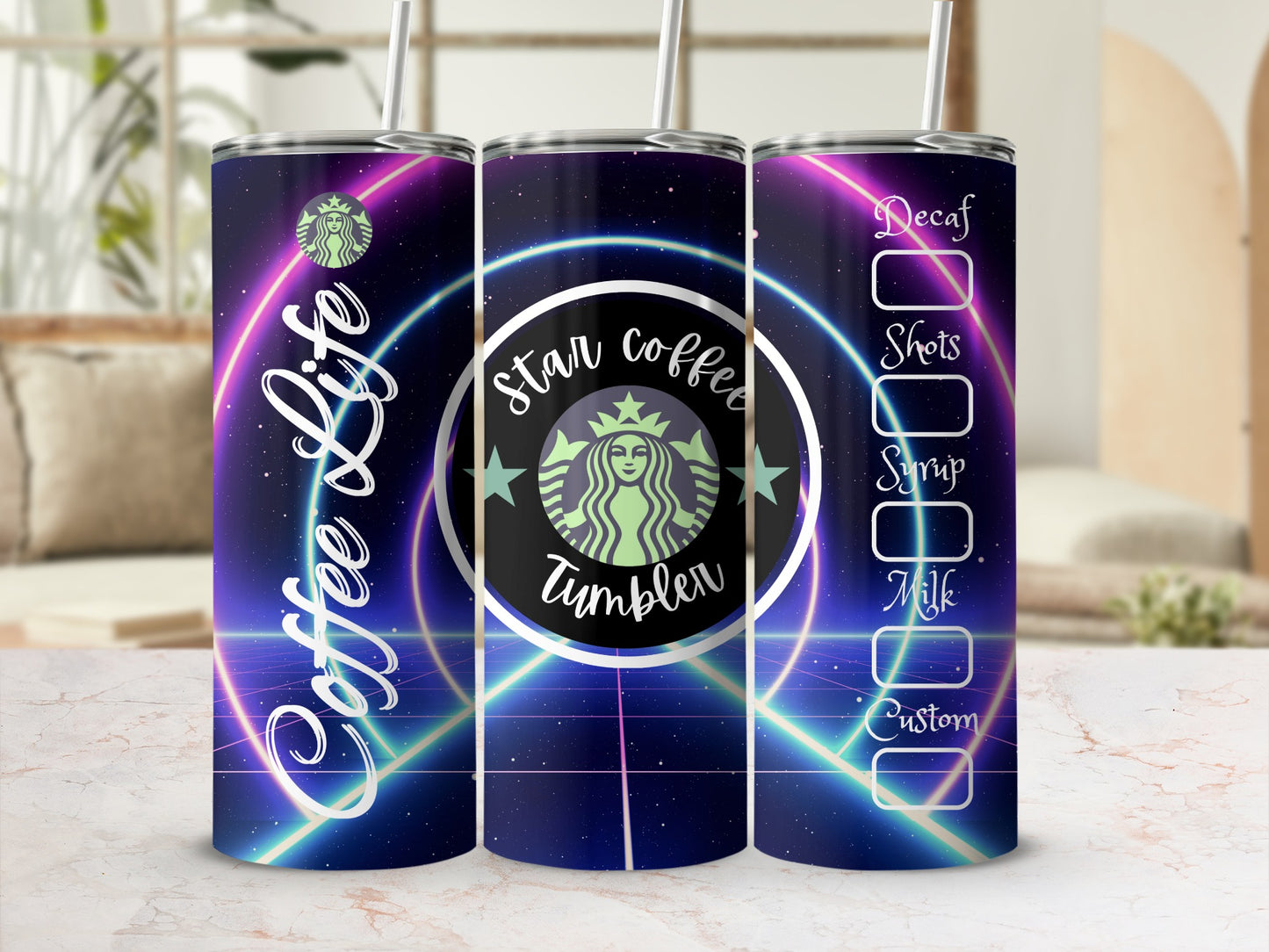 Stan Coffee Life Star Coffee Tumbler with Straw