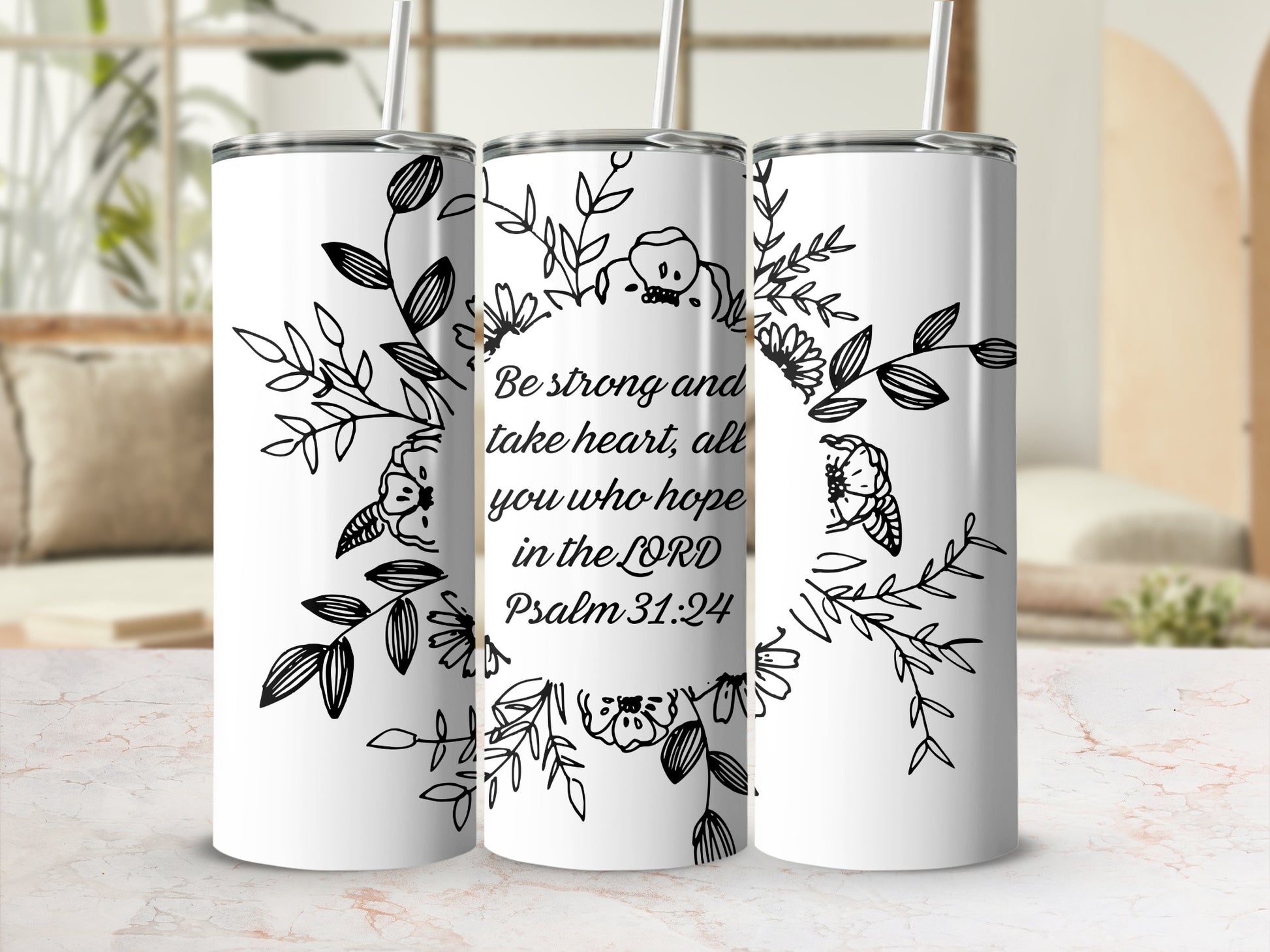 Be strong and take heart Psalms 31:24 product