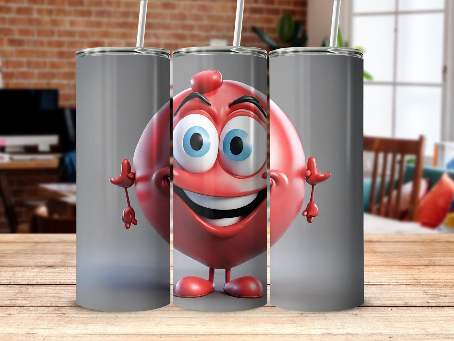 Cartoon Character Tumbler for Fun and Playful Vibes