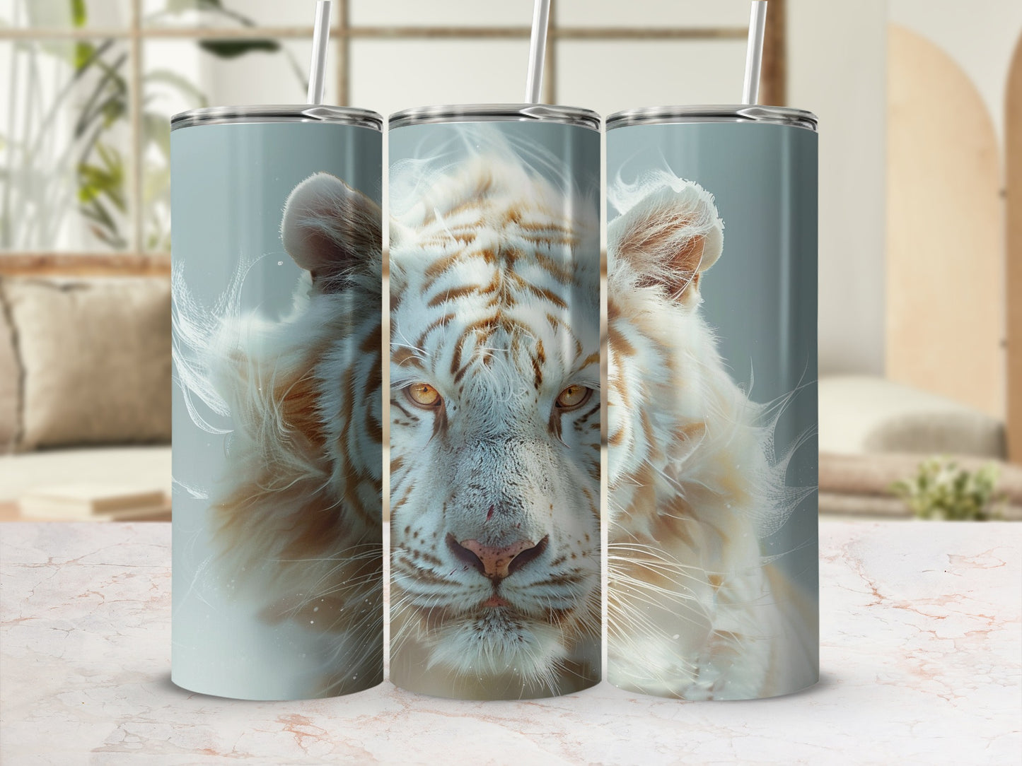 Majestic White Tiger Wildlife Art Tumblers product type
Tumbler
White Tiger
Tiger
Big Cat
Feline
Animal Theme
Wildlife Art
Majestic Animal
Wild Spirit
Nature Inspired
Safari Style
Exotic Print
Animal Lover Gift
Beverage Container
Drink Cup
Unique Design
Powerful Image
Eye Catching
White Color
Fierce Look