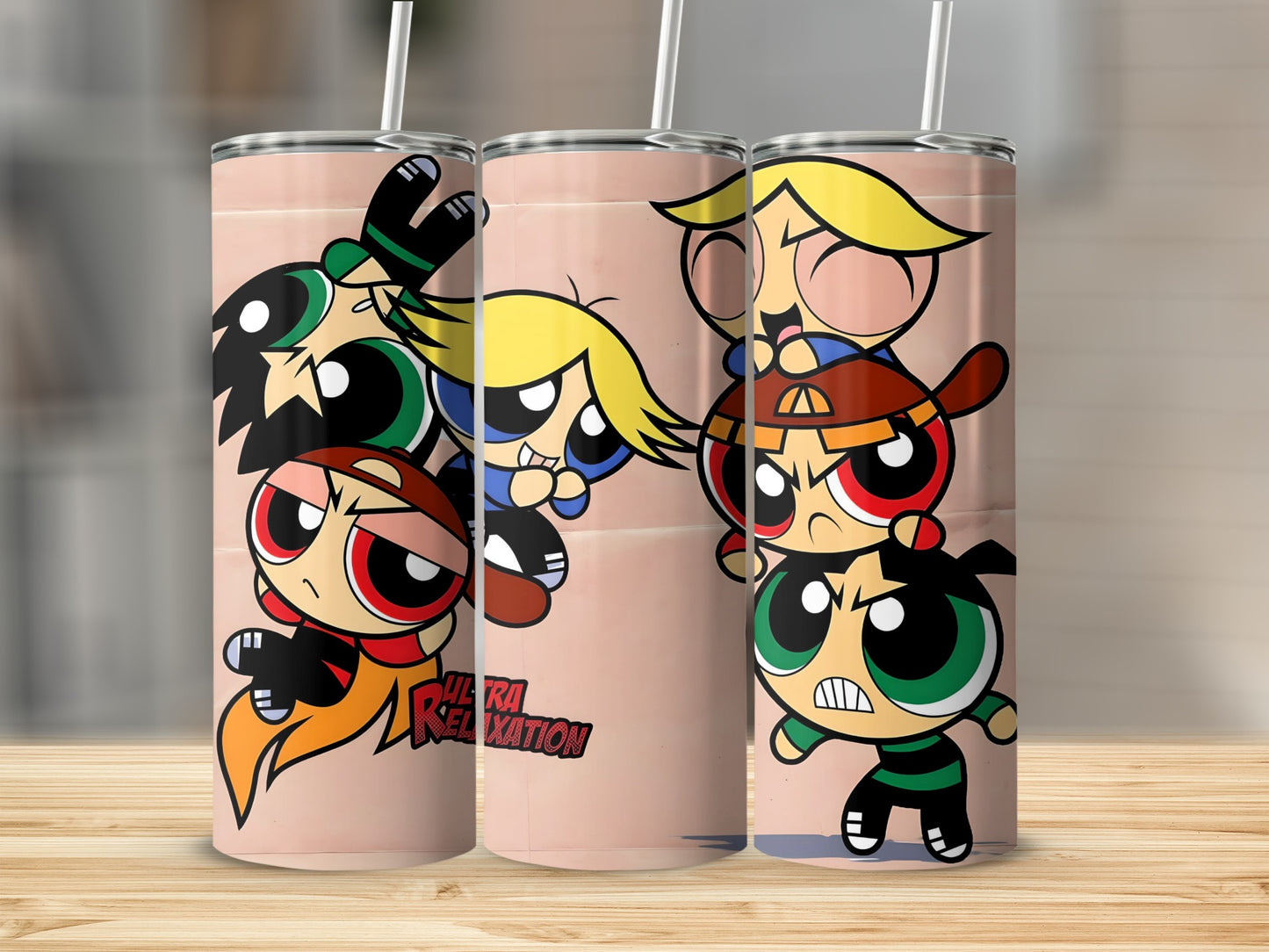 Ultra Relaxation Cartoon Character Tumbler Cup