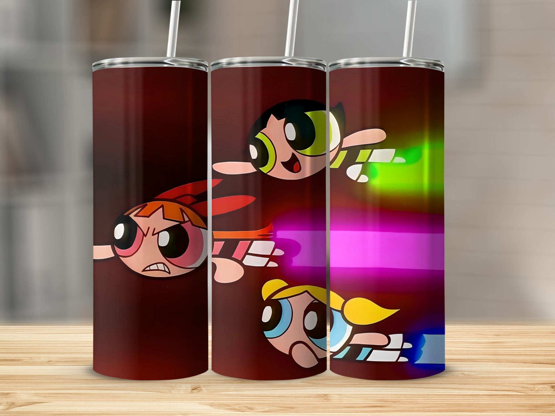 Colorful Cartoon Characters Tumbler Cup for Kids Gift