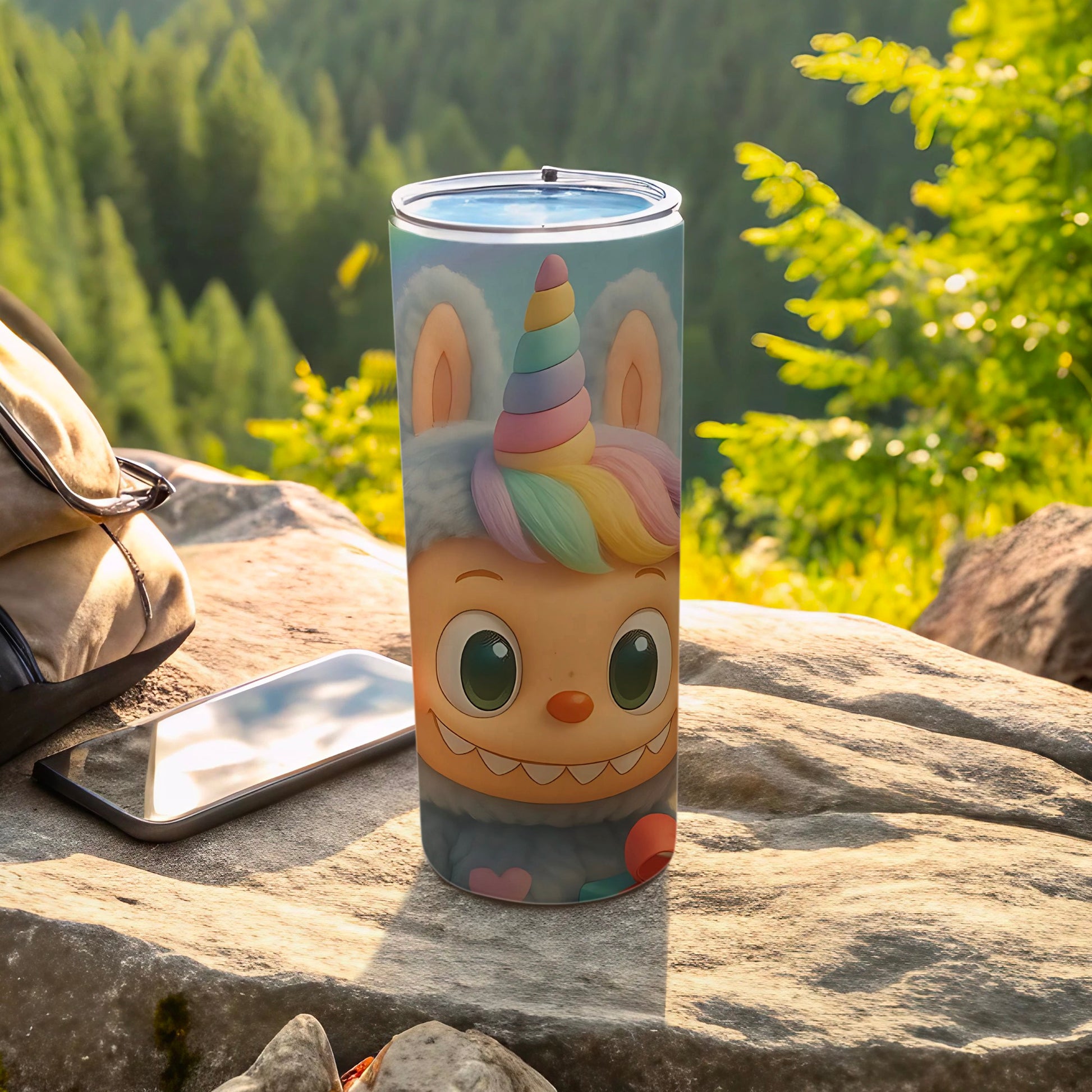 Cute Unicorn Character Tumbler for Kids Travel Mug