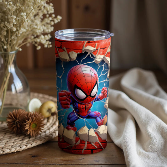 Spider-Man Breaking Wall Tumbler for Fans Cup