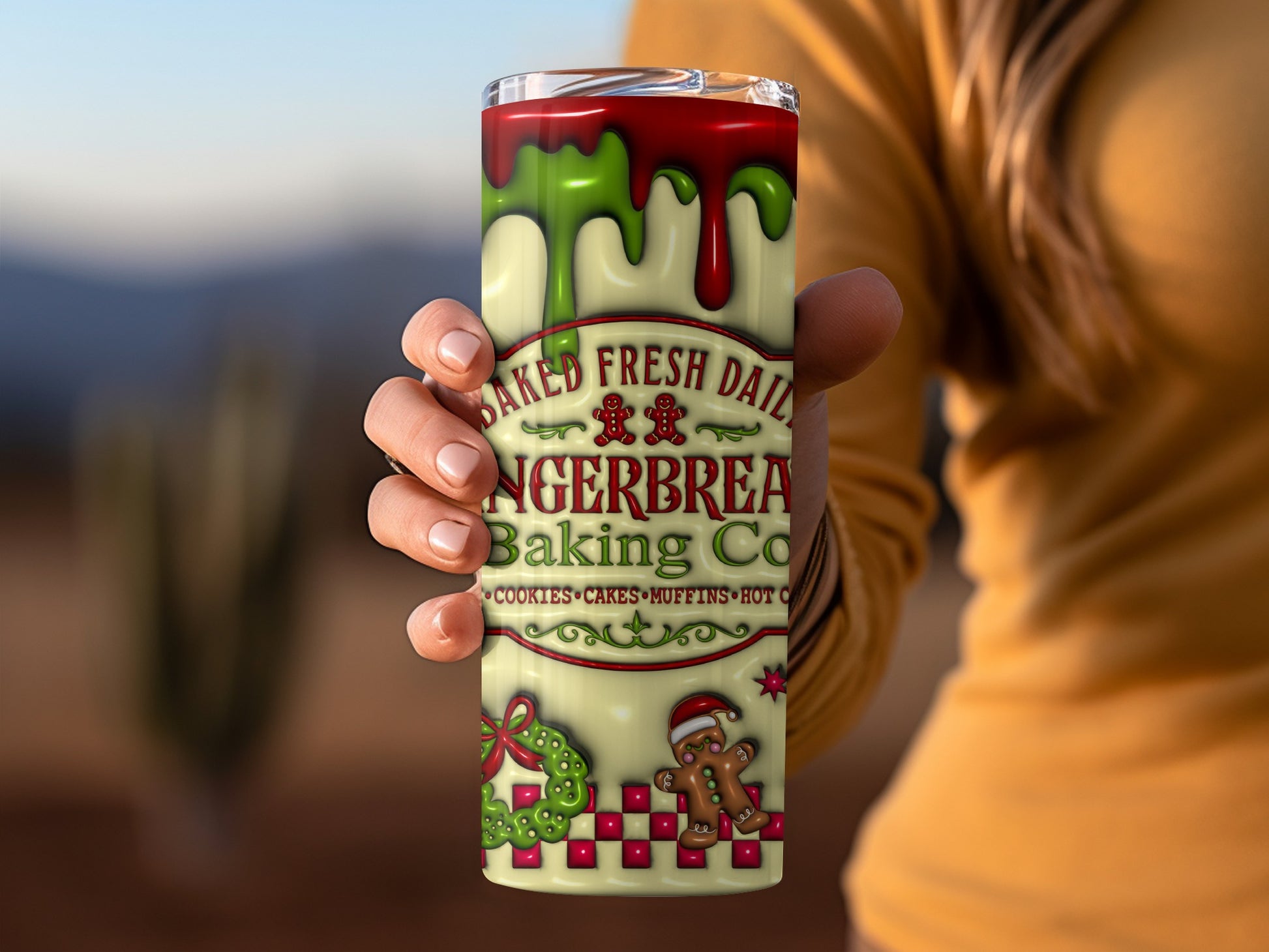 Gingerbread Baking Co Baked Fresh Daily Tumbler