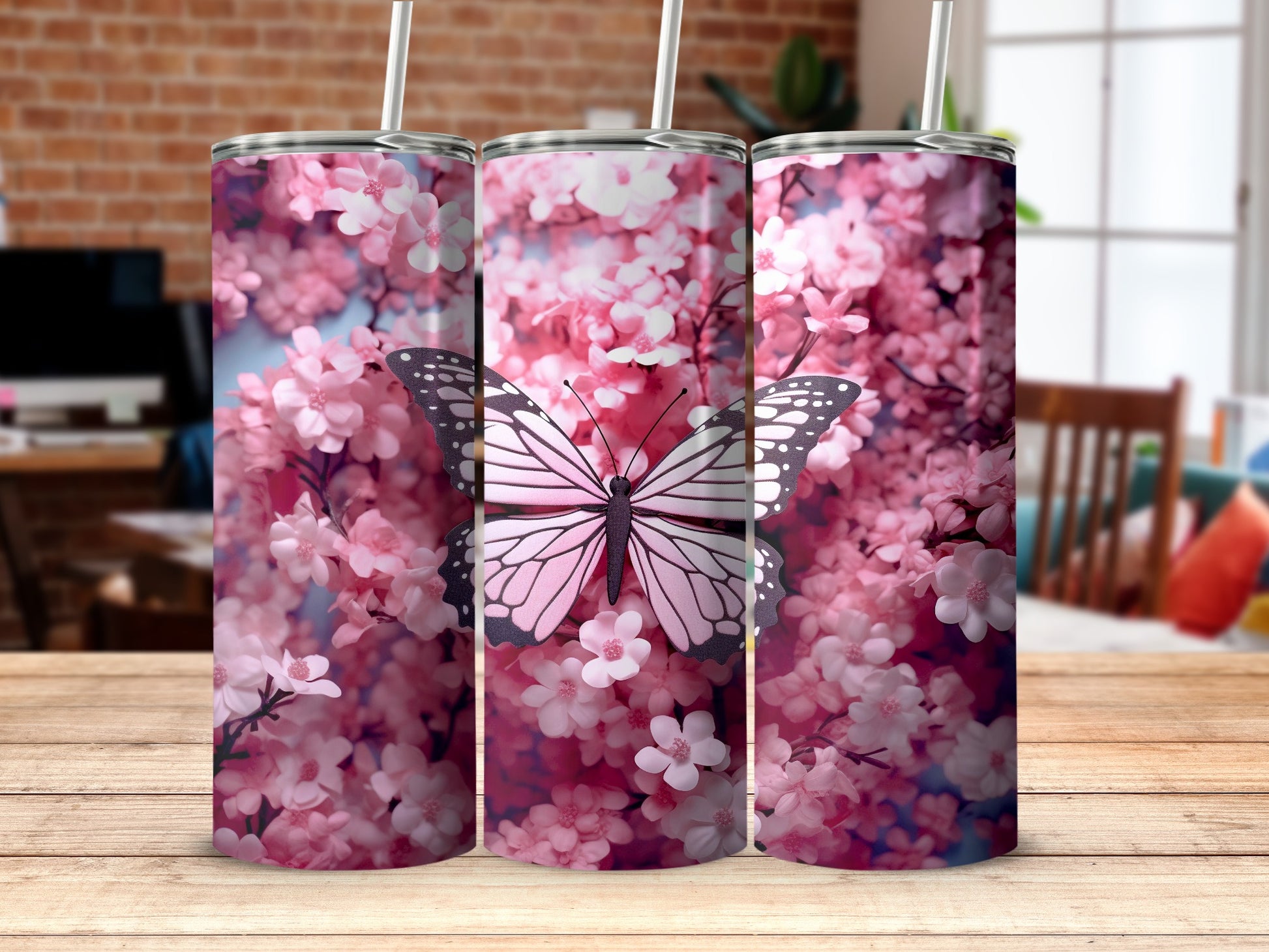Vibrant Pink Flower Butterfly Design Tumbler Spring product type

Pink Flowers, Butterfly Design, Floral Tumbler, Spring Blossoms, Nature Art, Drinkware, Tumbler Cup, Beverage Container, Gift For Her, Elegant Print, Vibrant Graphic, Custom Artwork, Unique Design, Pink Aesthetic, Summer Vibes, Garden Inspired, Pretty Tumbler, Trendy Gift, Reusable Cup, Everyday Tumbler