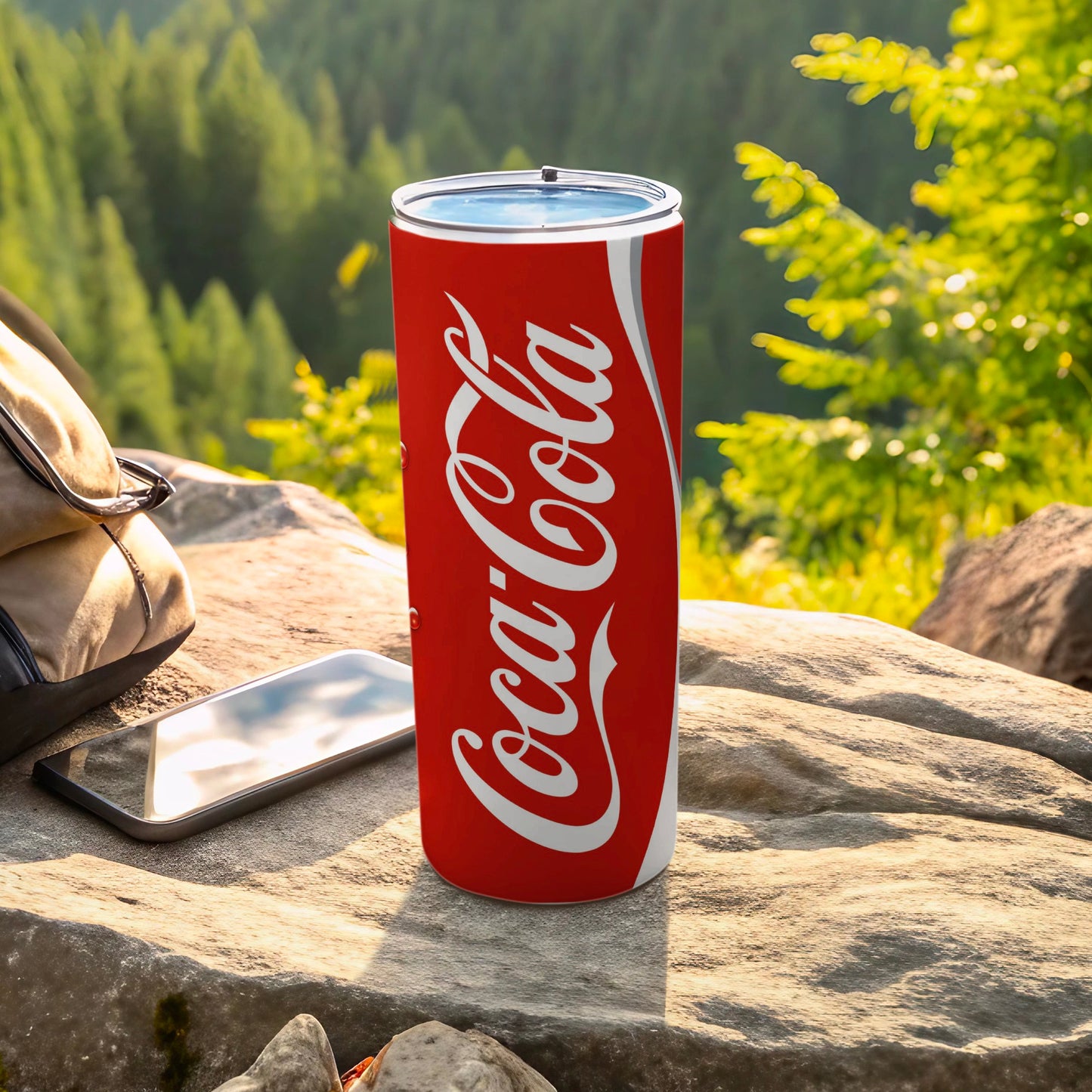 Coca-Cola logo red white portable tumbler product type