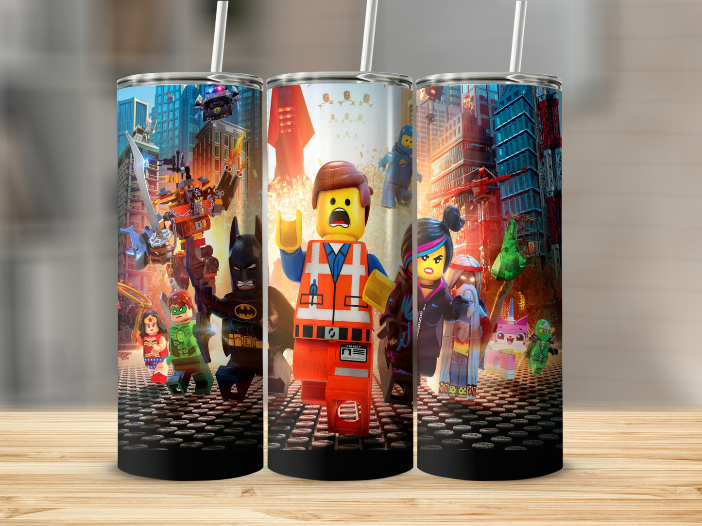 The Lego Movie 2 Characters Posing Together Tumblers