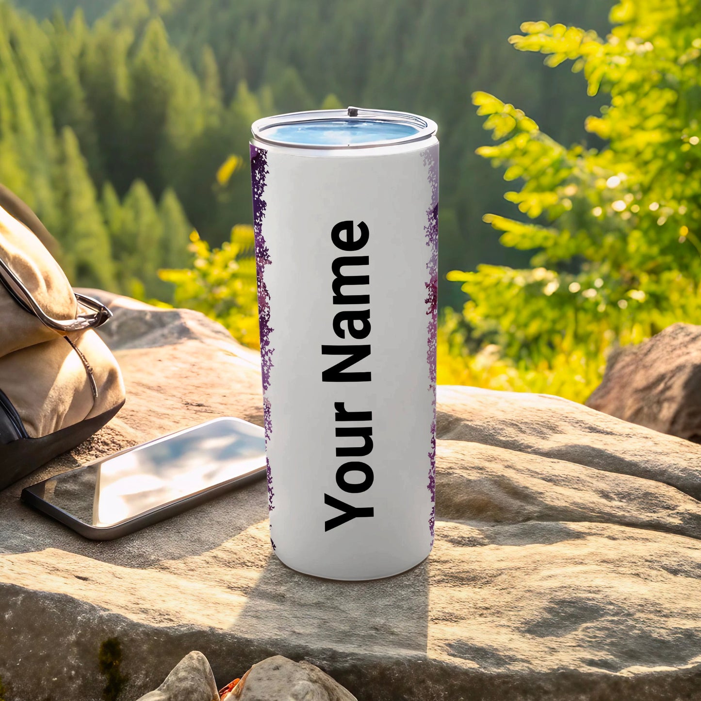Customizable Tumbler with Personalized Text