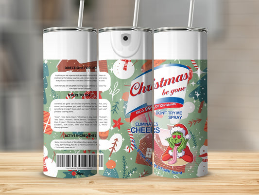 Christmas Be Gone Spray Eliminates Holiday Cheers