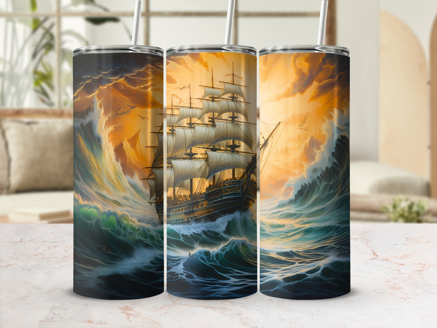 Grand Sailing Ship Ocean Waves Dramatic Sky Tumbler product type
Sailing Ship
Ocean Waves
Stormy Seas
Dramatic Sky
Seascape Art
Nautical Theme
Tall Ship
Sea Voyage
Adventure Tumbler
Sunset Seascape
Ocean Life
Ship Design
Drinkware Gift
Travel Tumbler
Insulated Bottle
Unique Tumbler
Custom Tumbler
Water Tumbler
Marine Art
Maritime Art