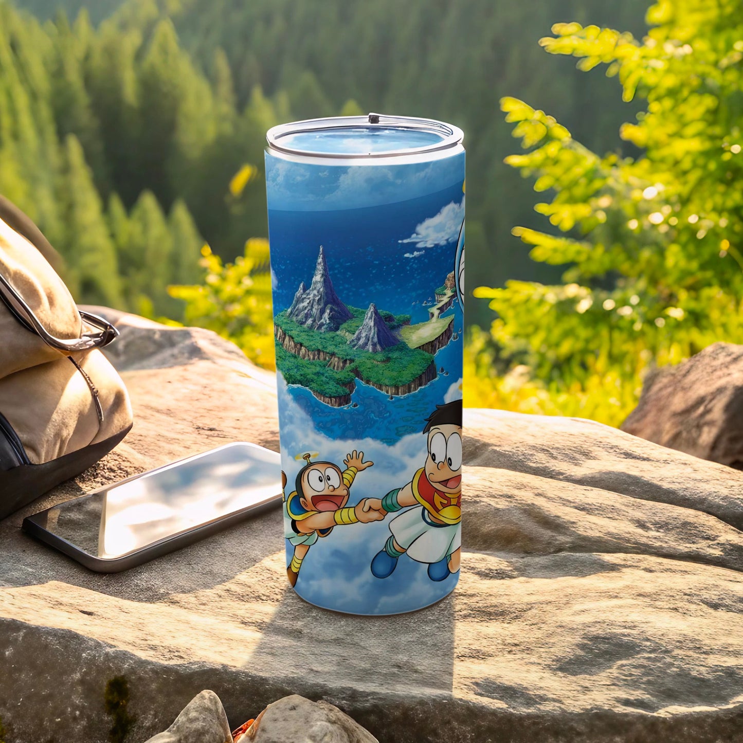 Adventure Island Cartoon Characters Insulated Drinkware