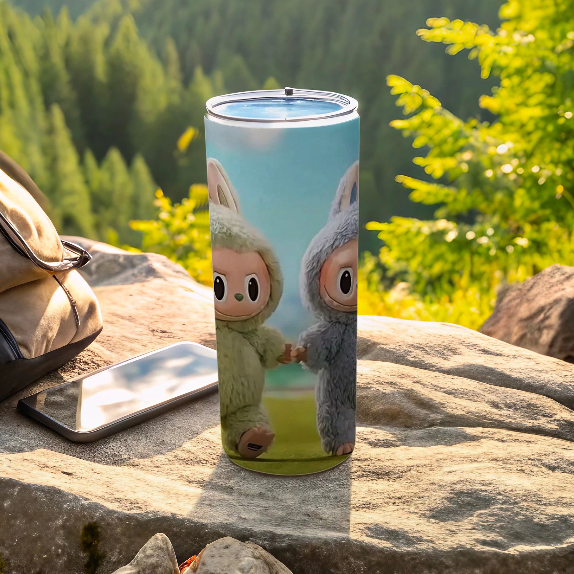 Cute Cartoon Characters Design Insulated Tumbler